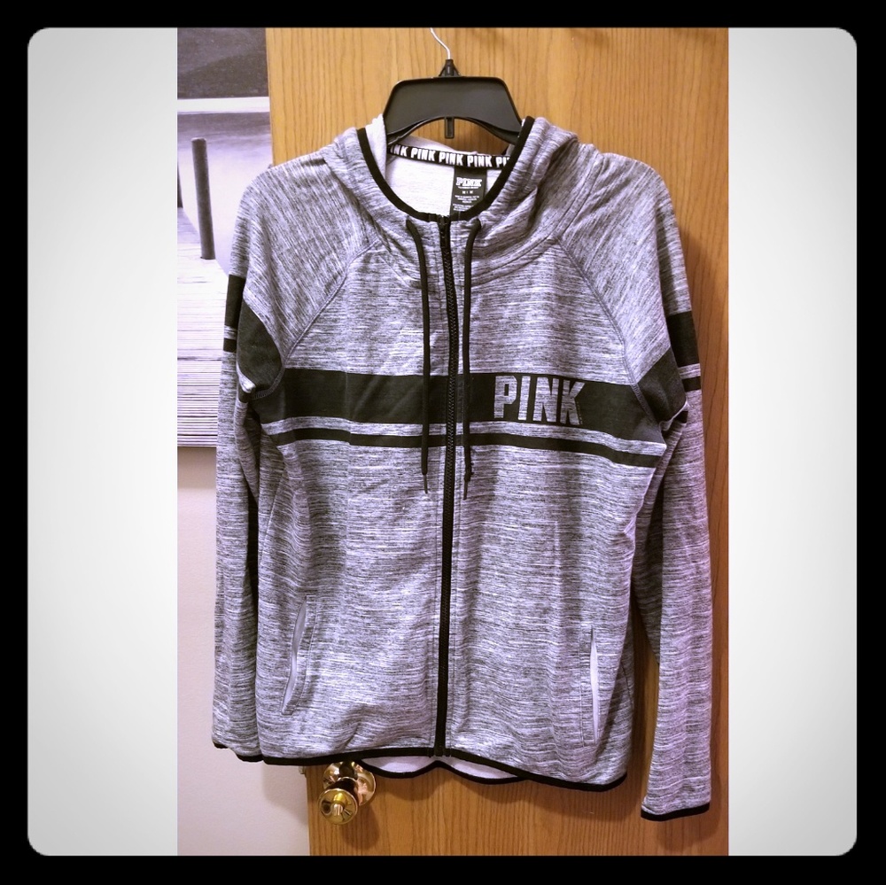 PINK! Victoria's Secret Full Zip jacket - Medium
